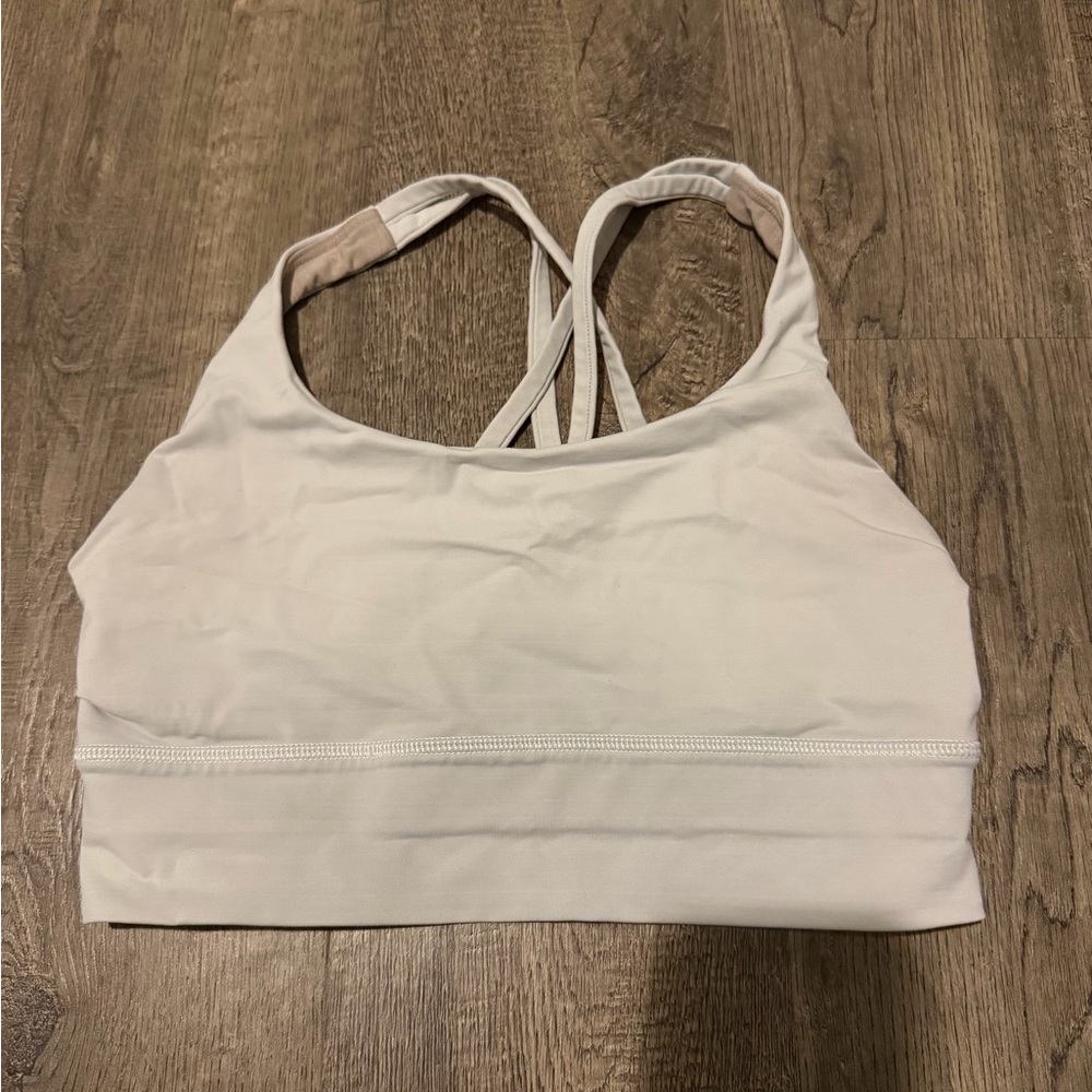 Lululemon Athletica White Sports Bra